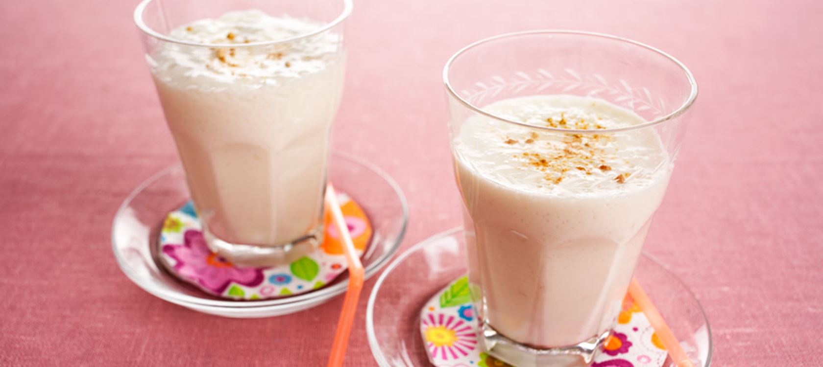 Snabb smoothie med smak av rabarber