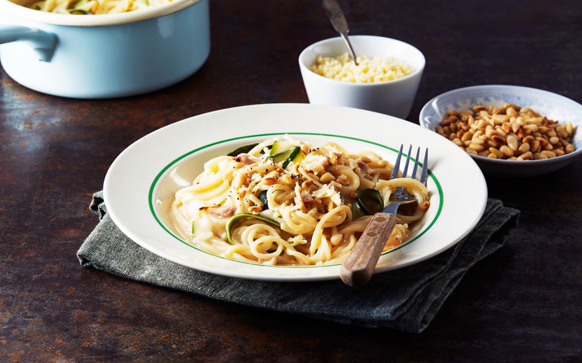 Pastasås med zucchini