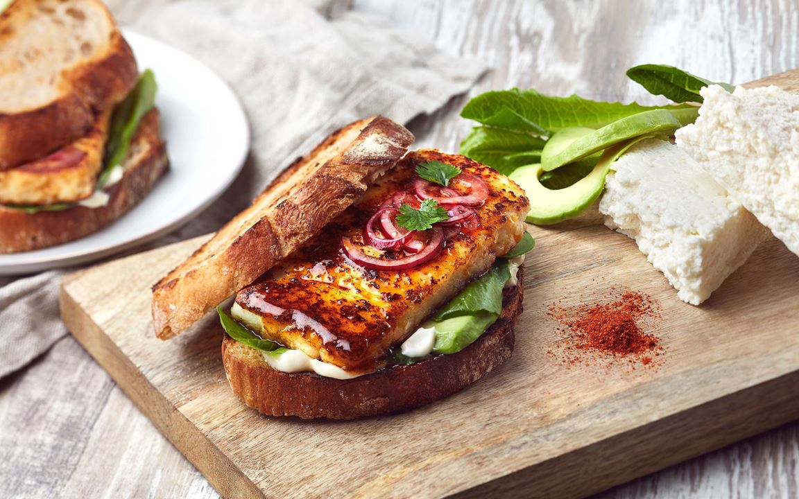 Vegetariska paneerburgare