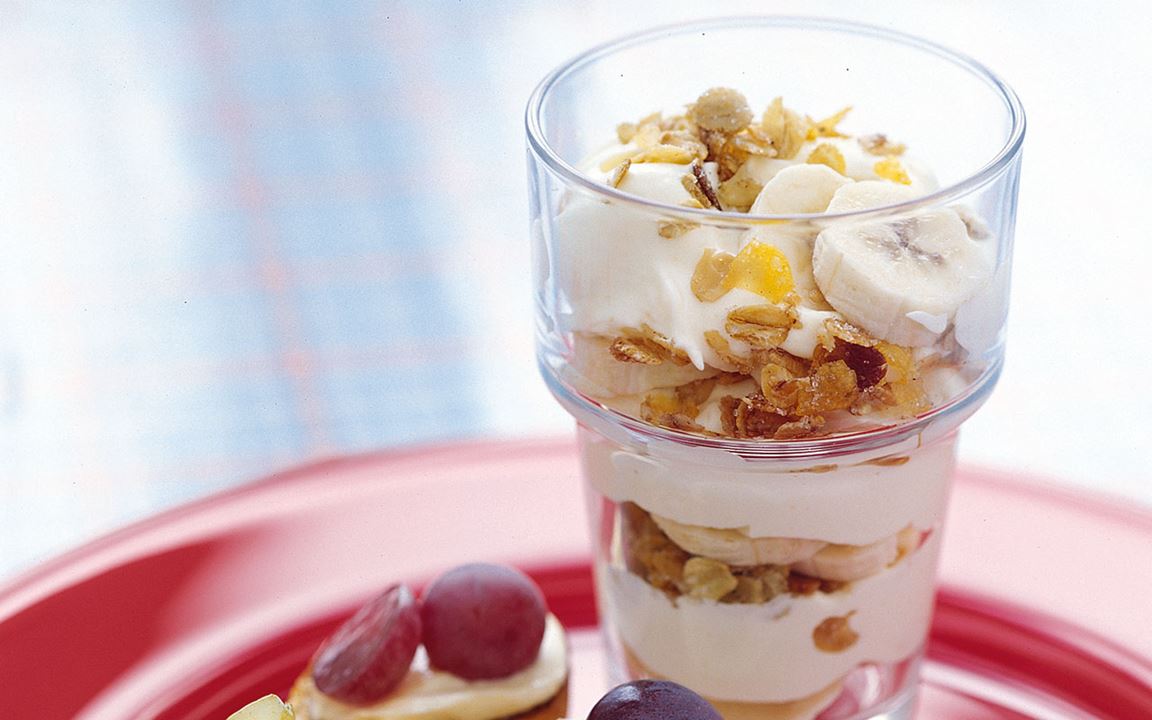 Vaniljfras med banan