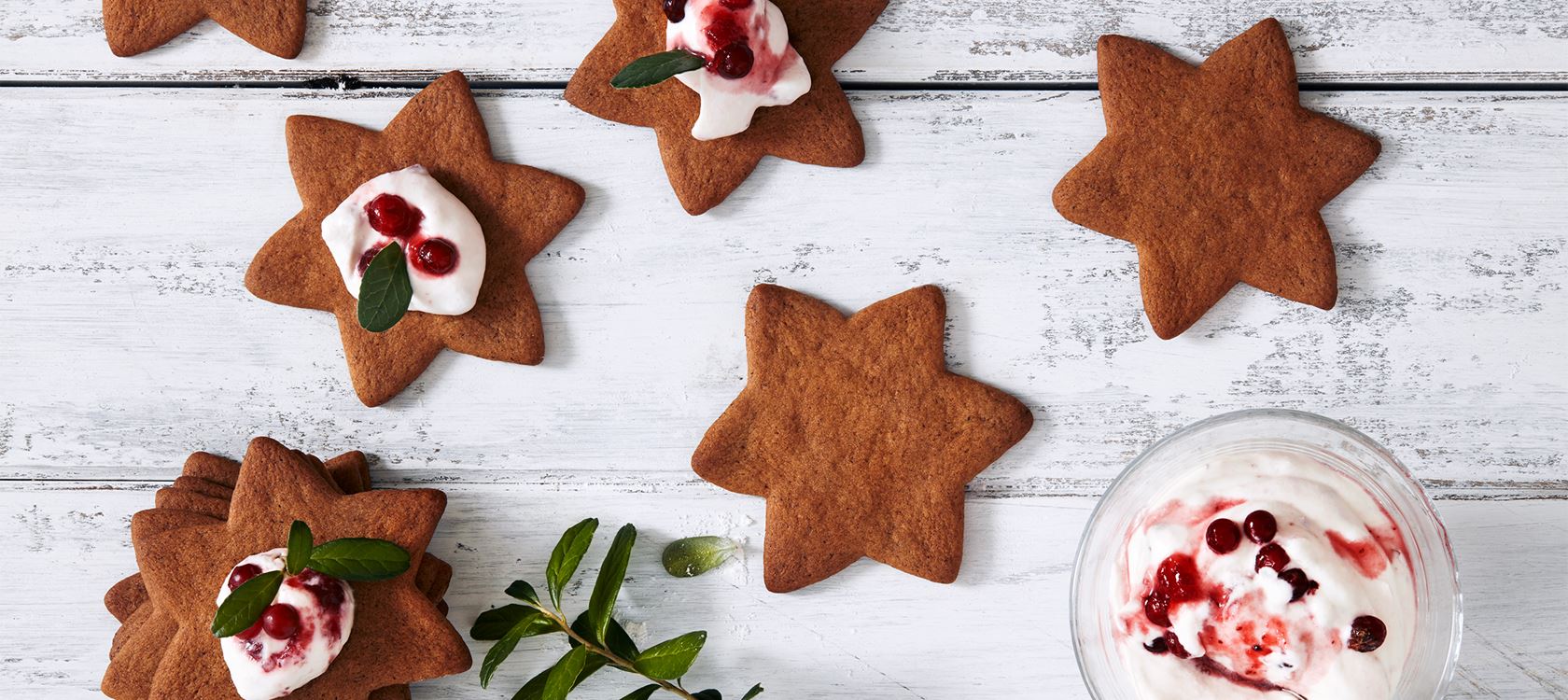 Lingongrädde till pepparkakor