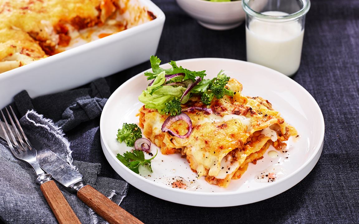 Snabb lasagne