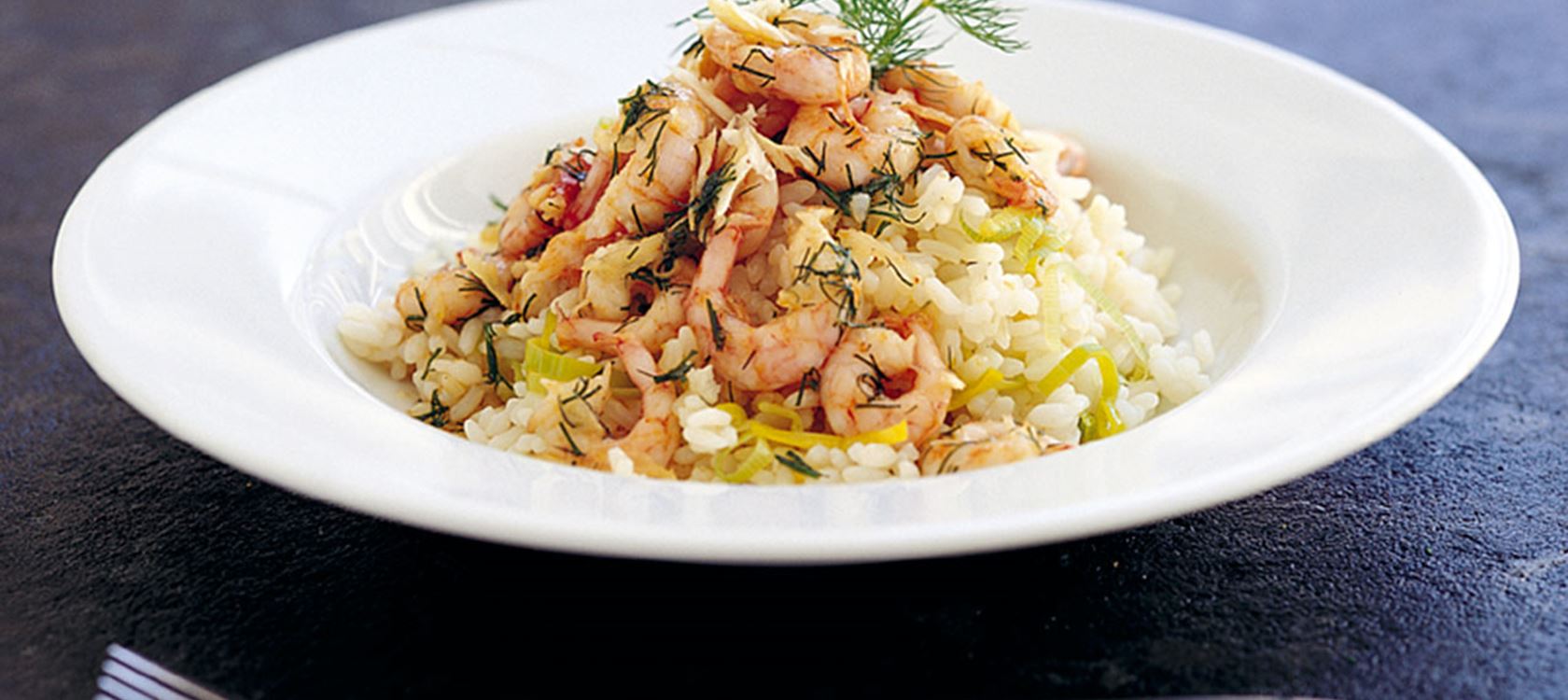 Räkor med dill och pepparrot