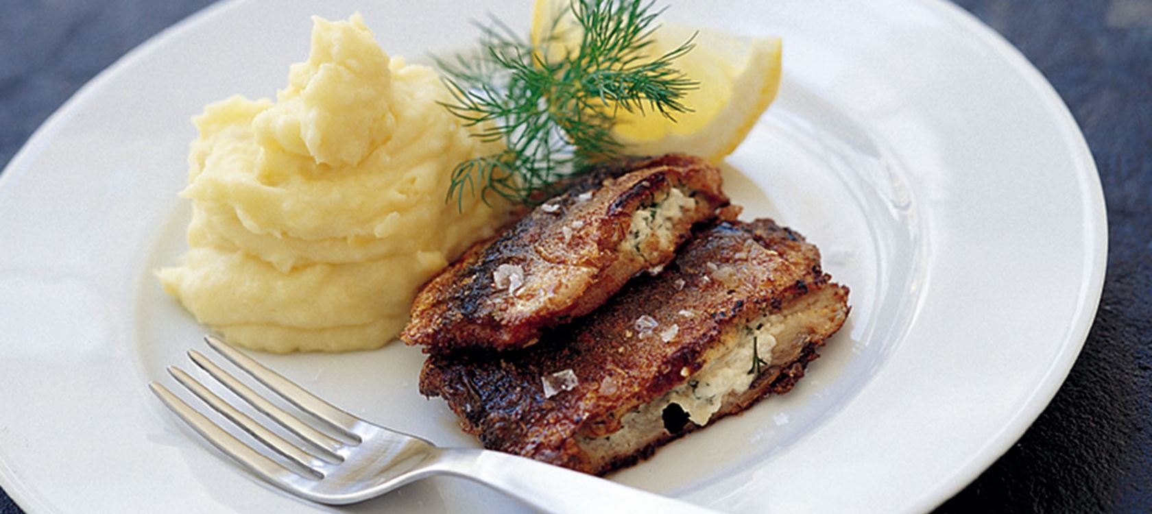 Strömming med kaviarröra - Recept | Arla