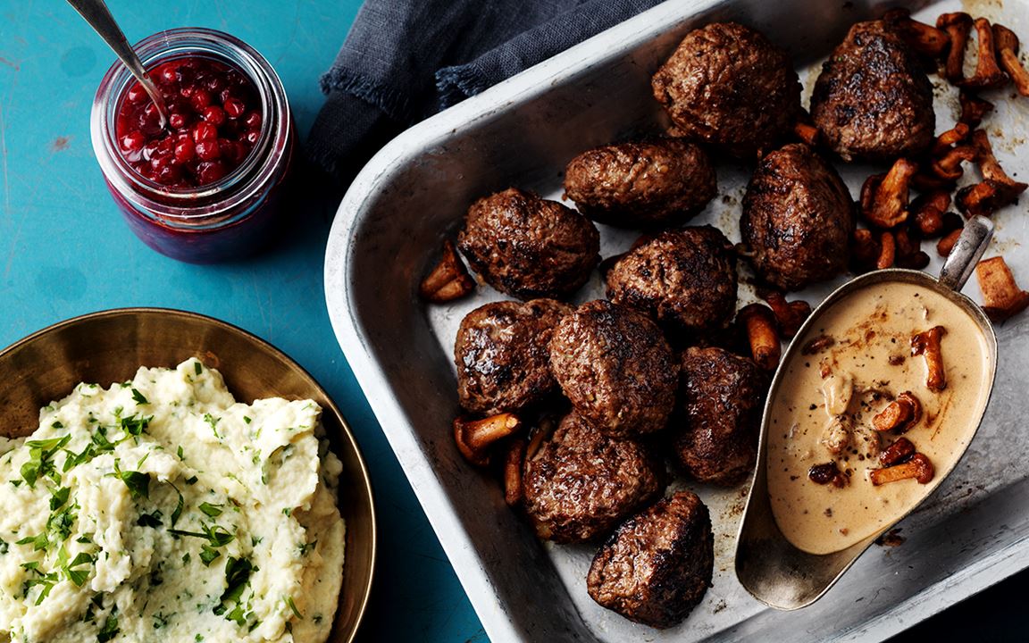Älgköttbullar