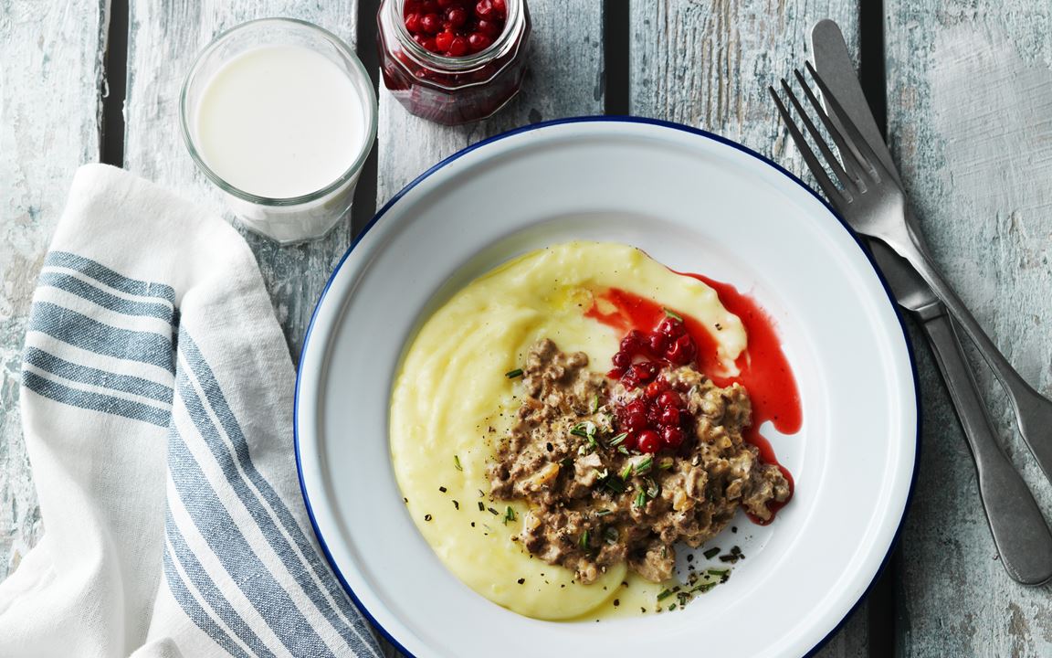 Renskavsgryta med rosmarin