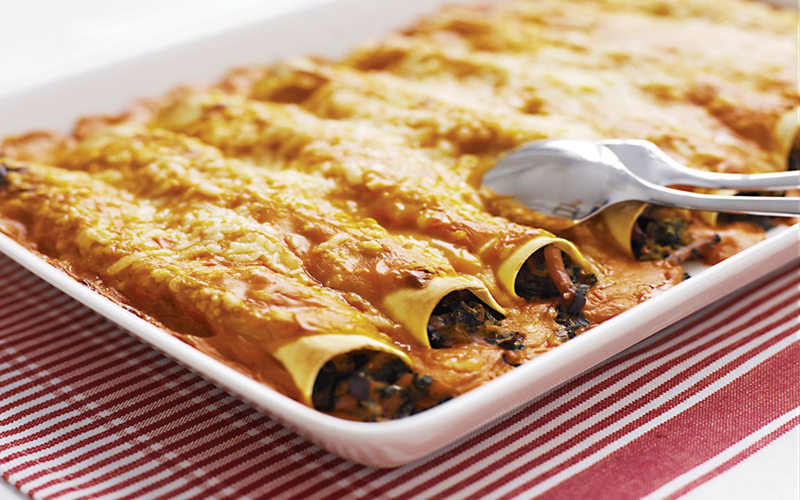 Cannelloni med skinka