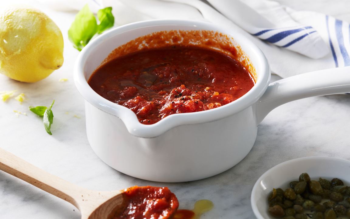 Extra fyllig tomatsås