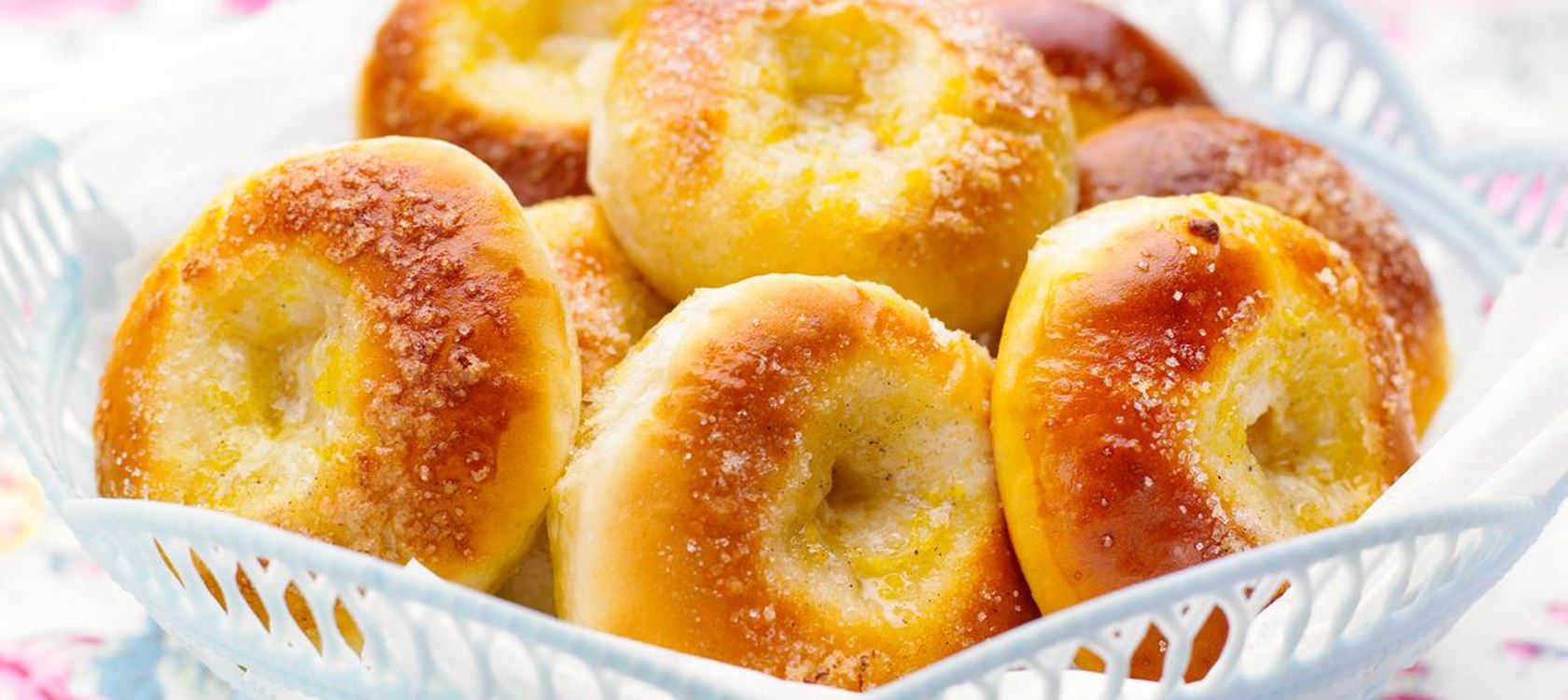 Snabba smörbullar med vanilj