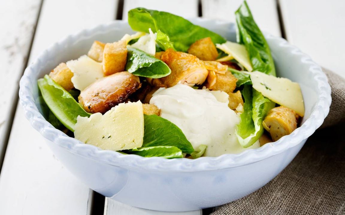Caesarsallad med kyckling