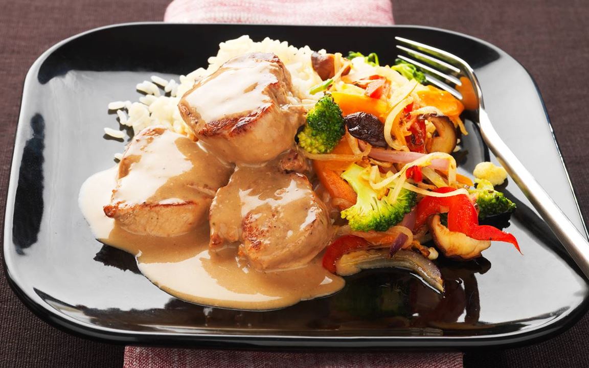 Fläskfilé balsamico