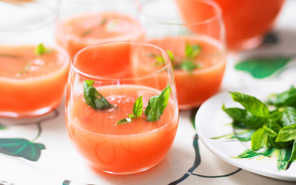 Melonslush med citrus