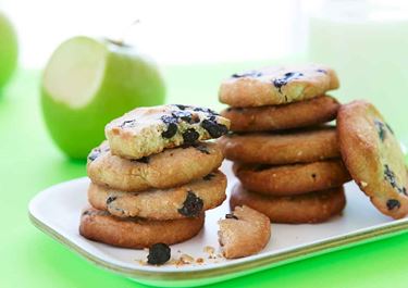 Dinkelcookies med blåbär