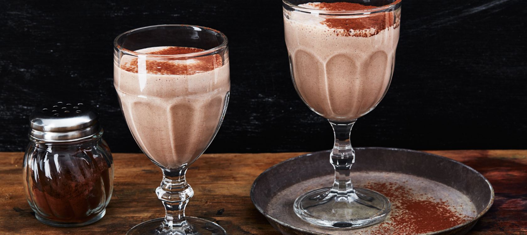 Chokladdrink med banan
