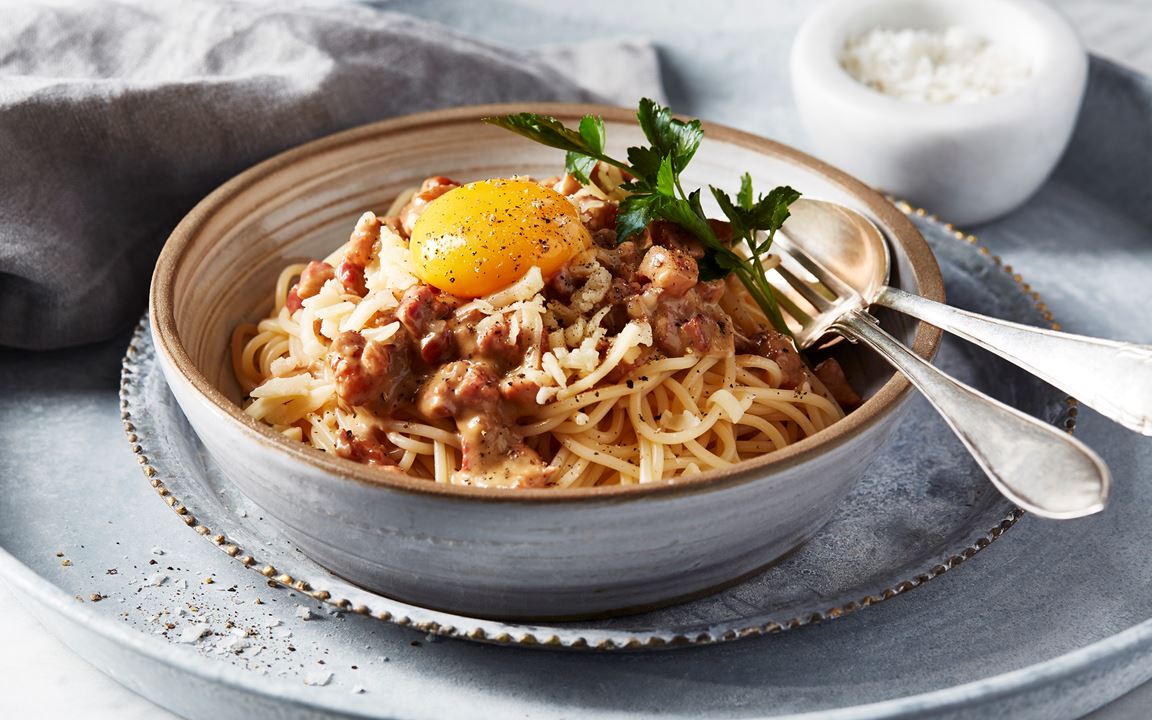 Pasta carbonara