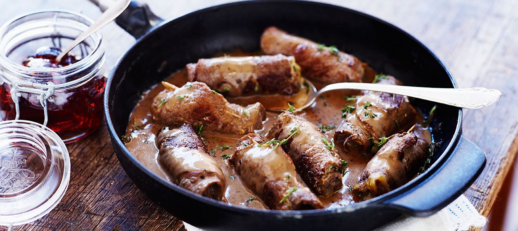 Ox Rullader Oxrullader med senapssting - Recept | Arla