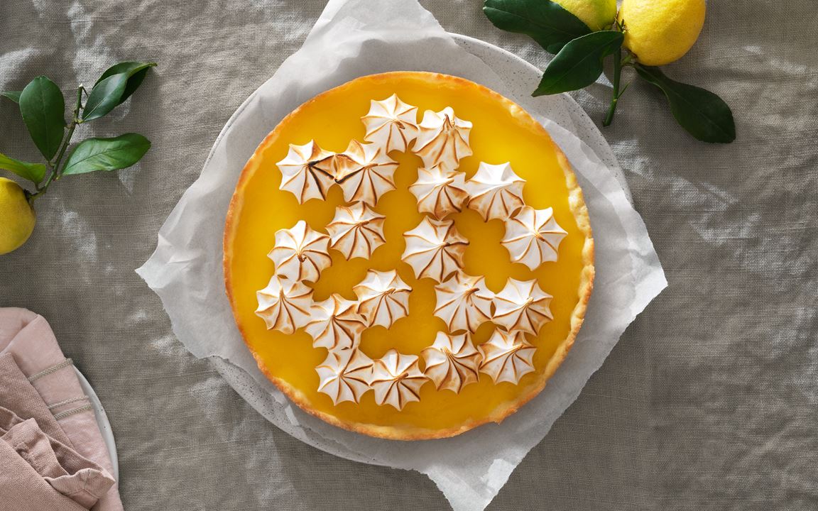 Citronmarängpaj