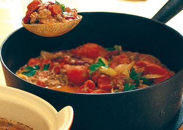 Hot chili med chorizo