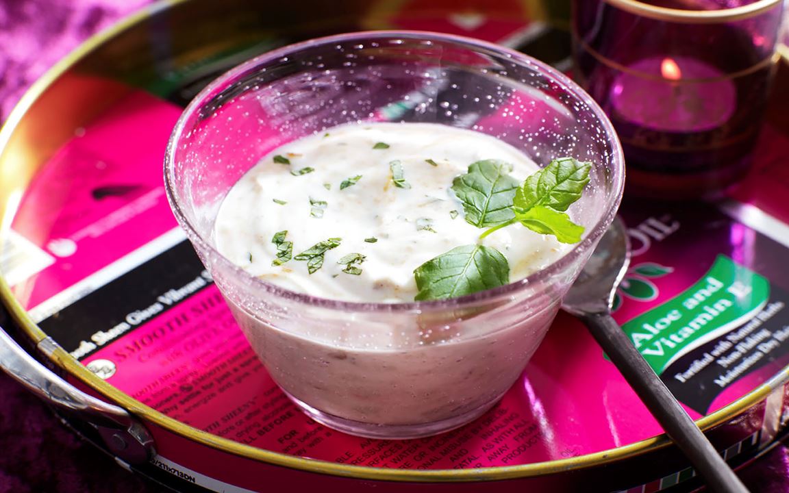 Raita med mynta