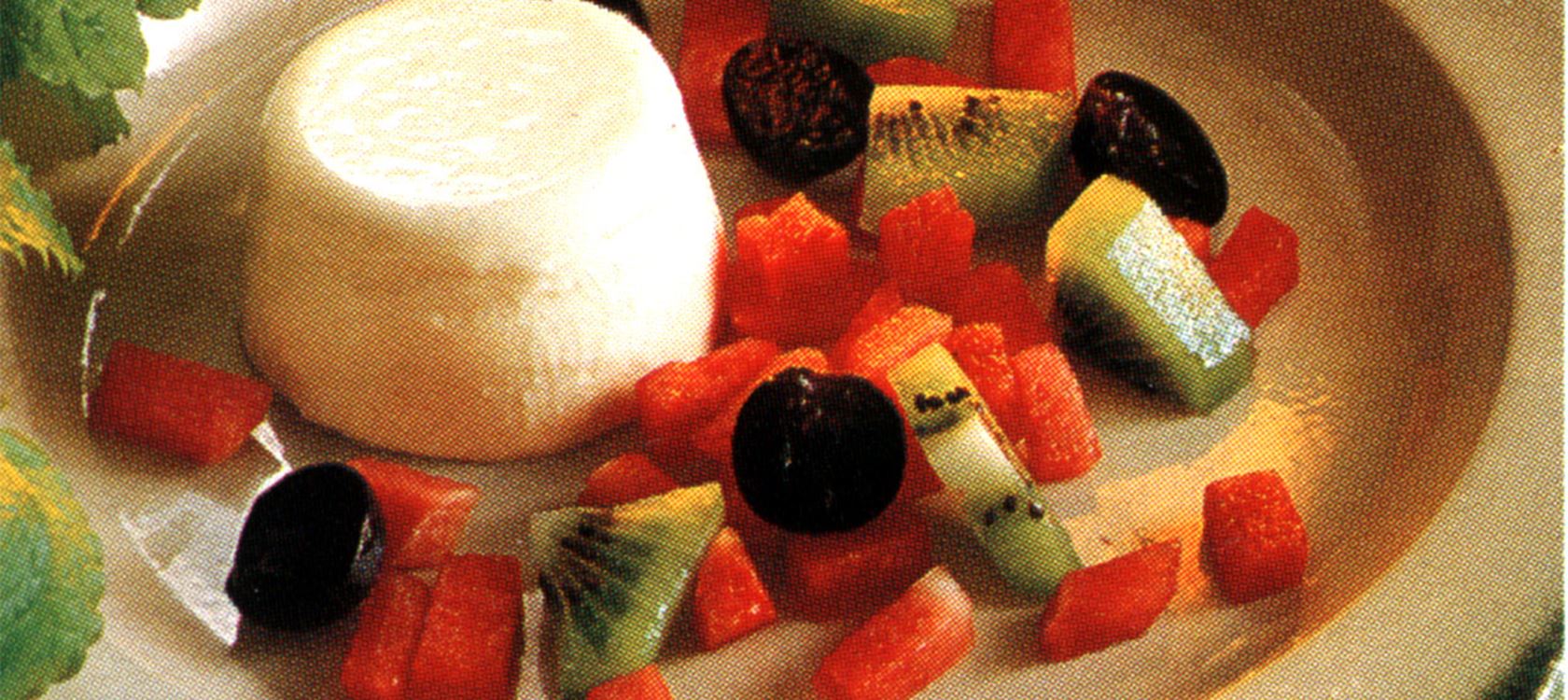Pannacotta på yoghurt