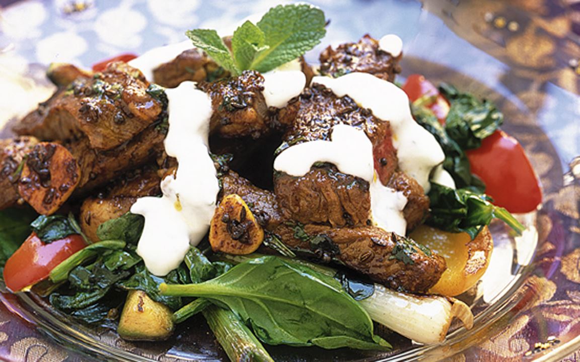 Bombay biff med raita
