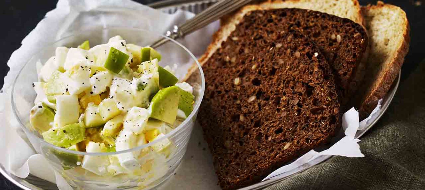 Frukostsallad med ägg