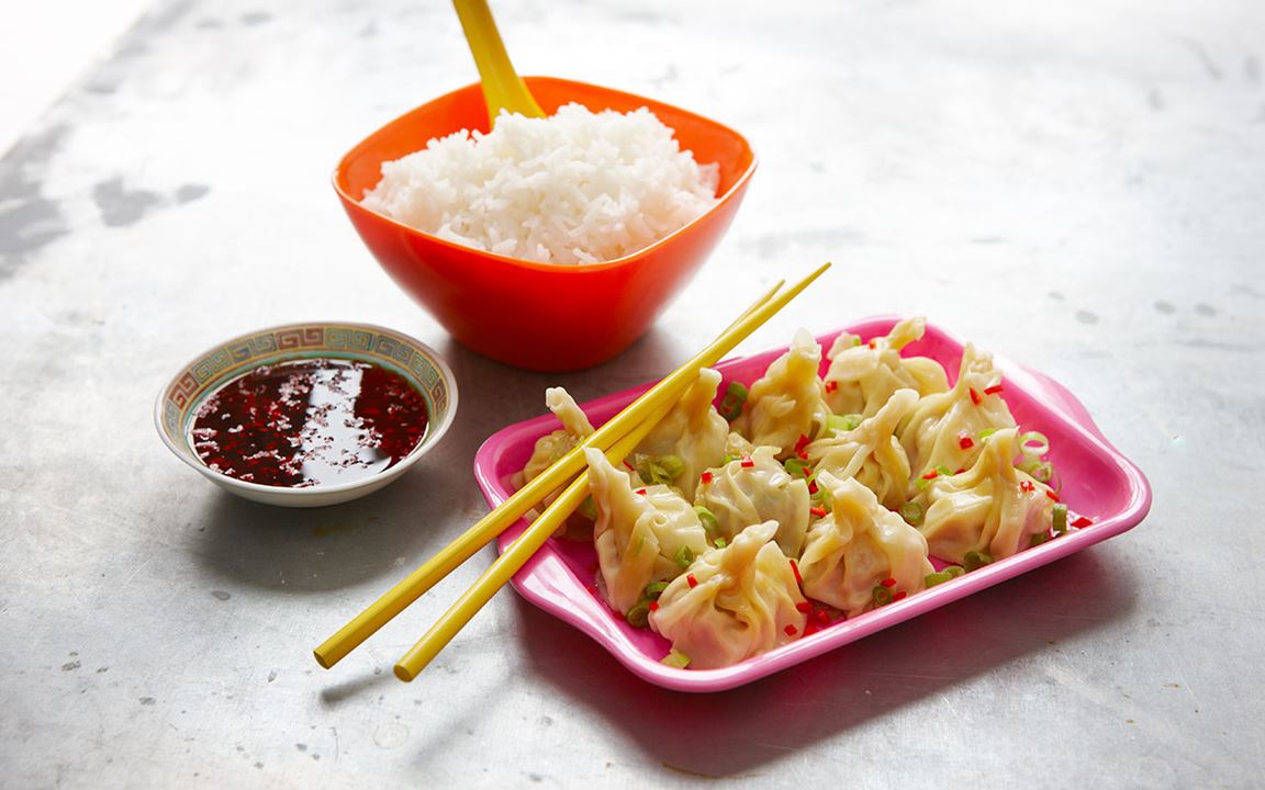 Dumplings med kyckling