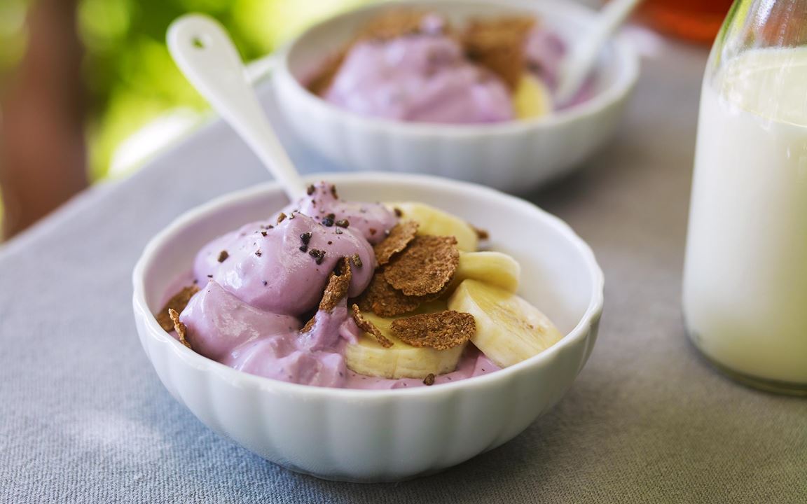 Blåbärsfrukost