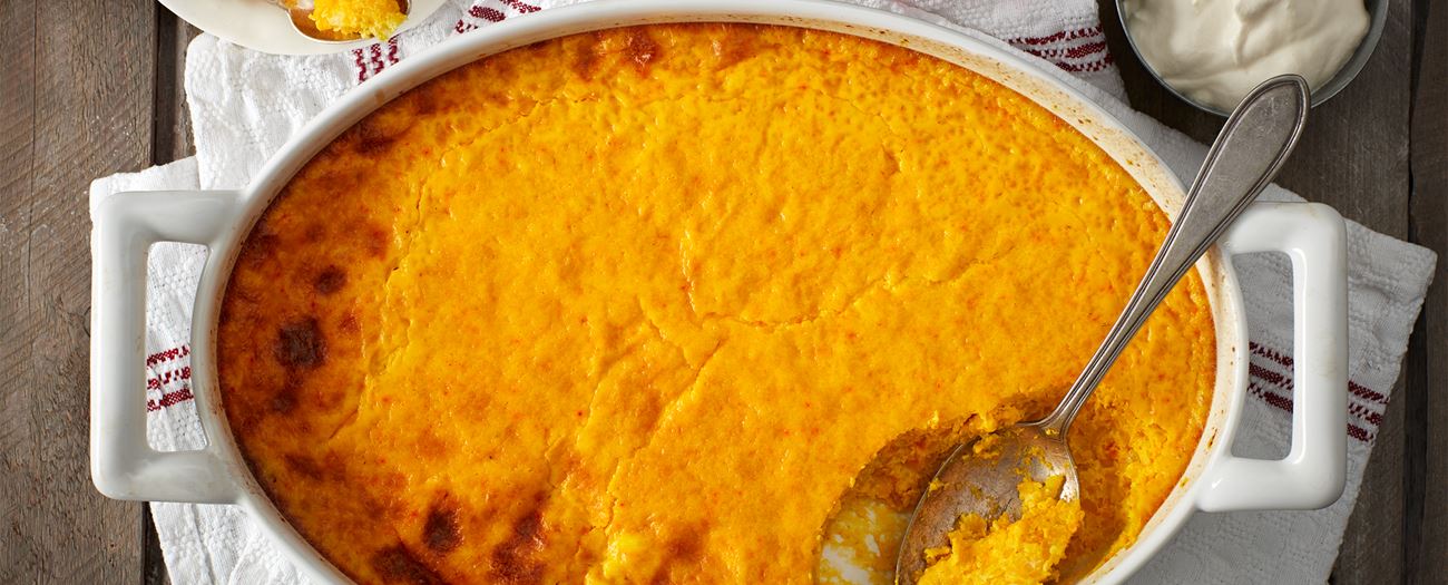 Saffranspannkaka från Ljugarn