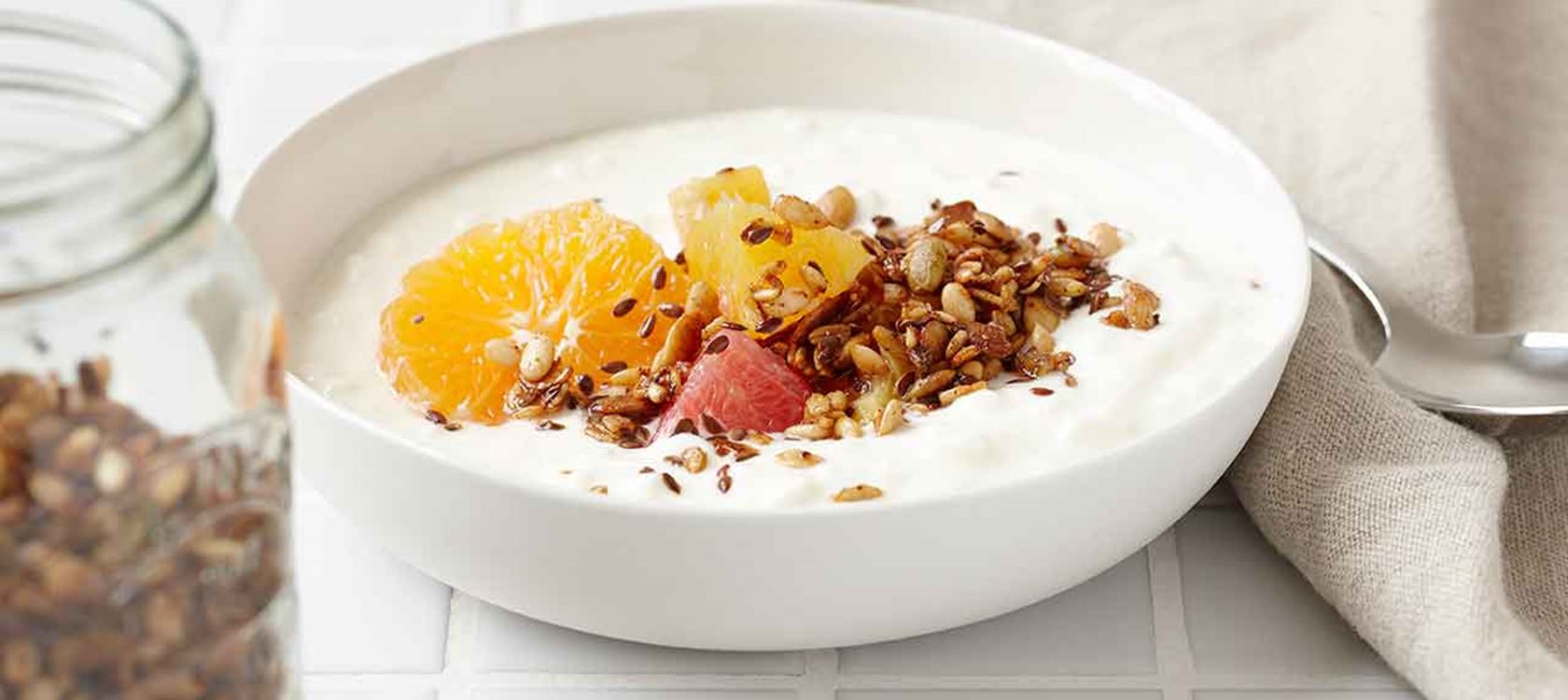 Fröcrunch med kanel