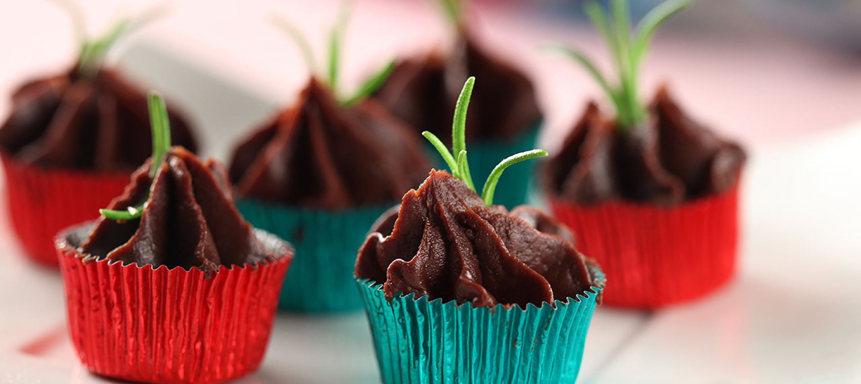 Chokladtryffel med rosmarin