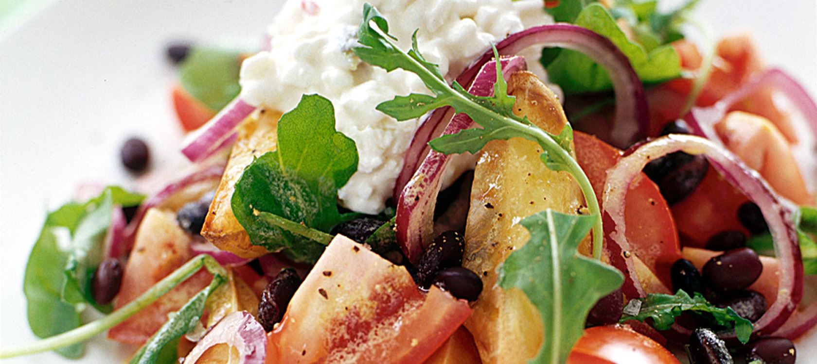 Potatis- och bönsallad