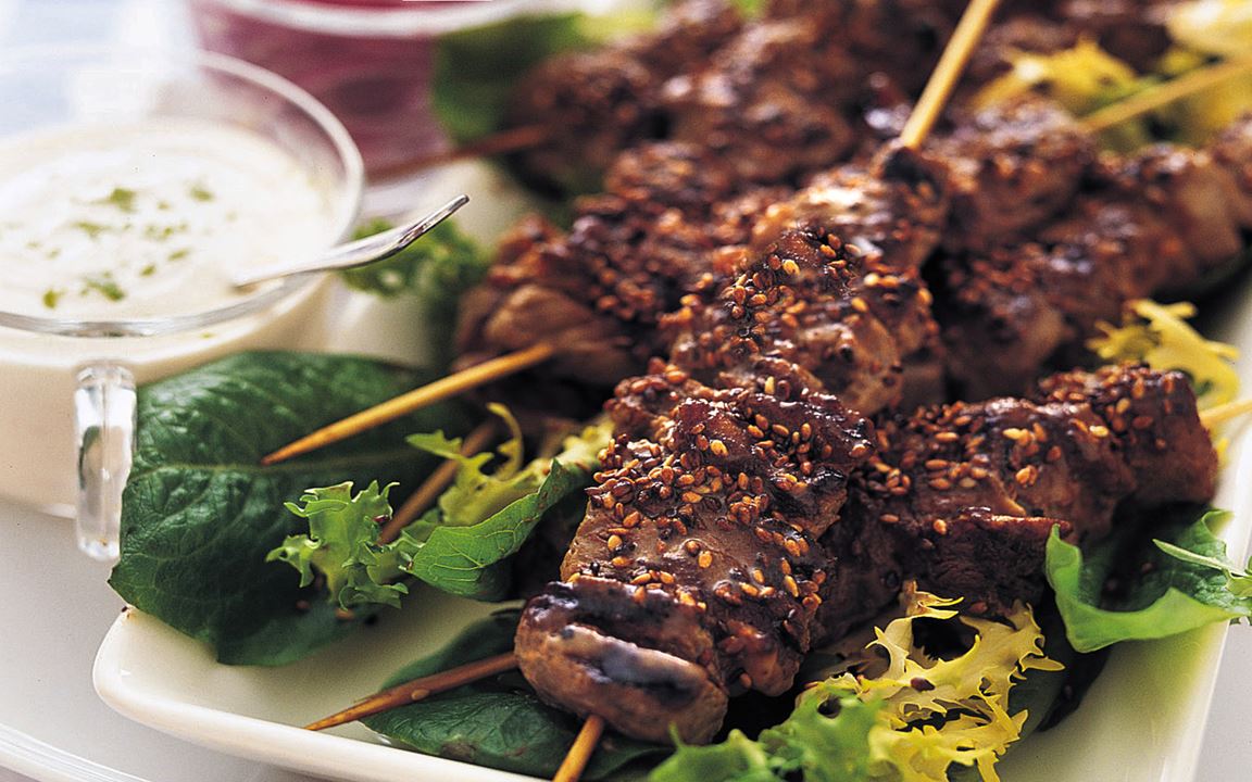 Teriyakispett med limesås