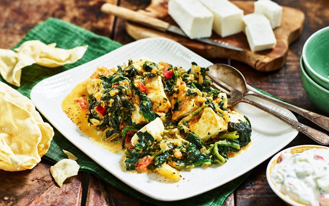 Palak paneer
