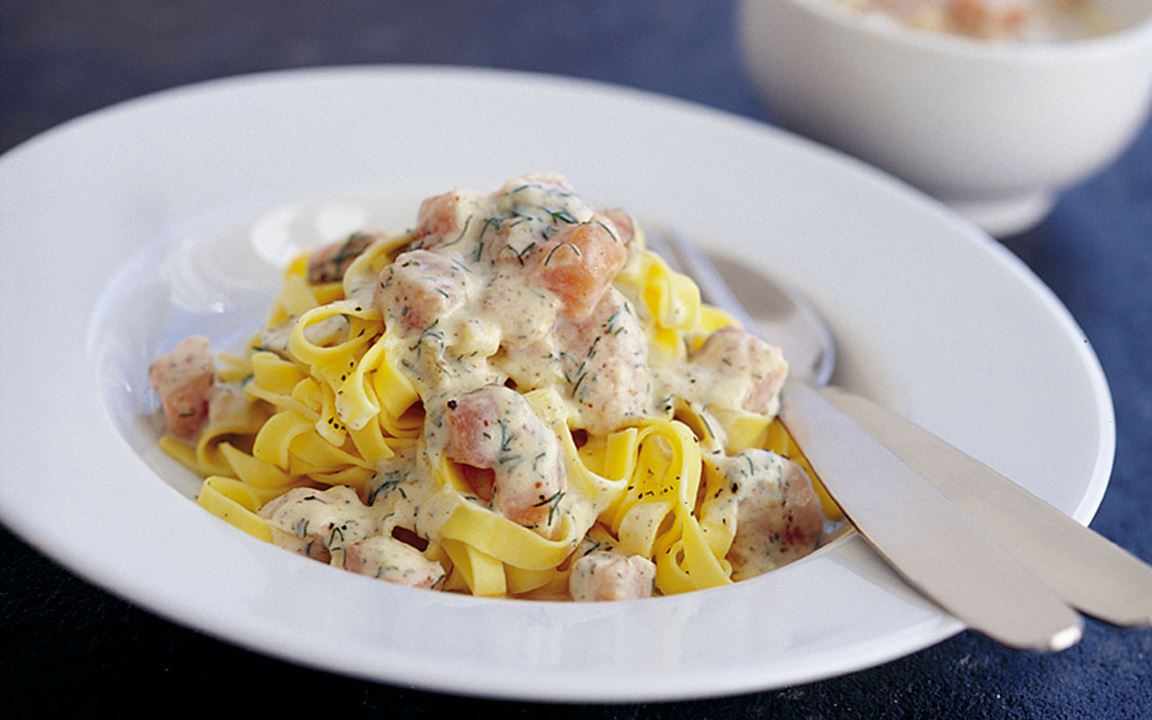 Gravad laxpasta