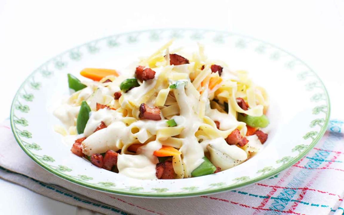 Pasta på bondens vis