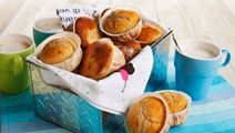 Muffins med hallon