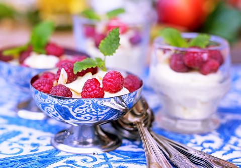 Vit Chokladmousse Med Citron Recept Arla