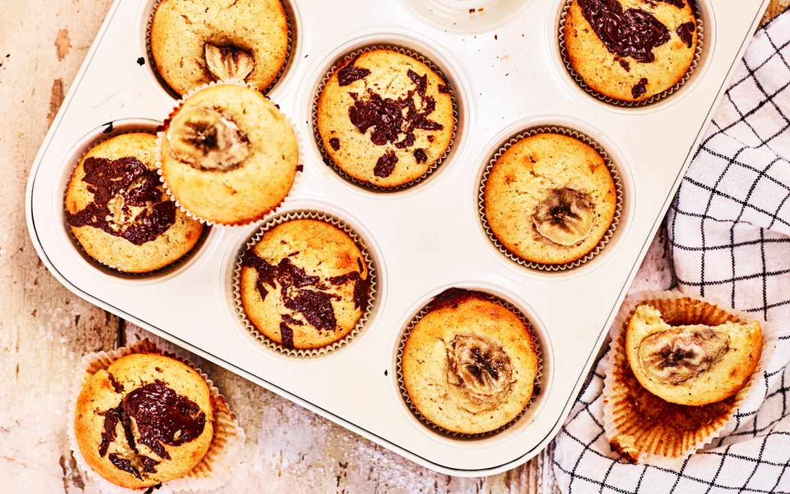 Bananmuffins