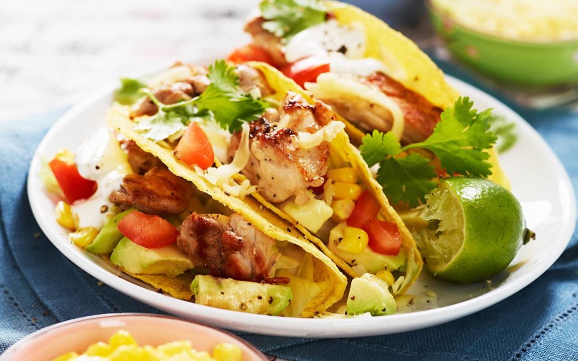Kycklingtacos