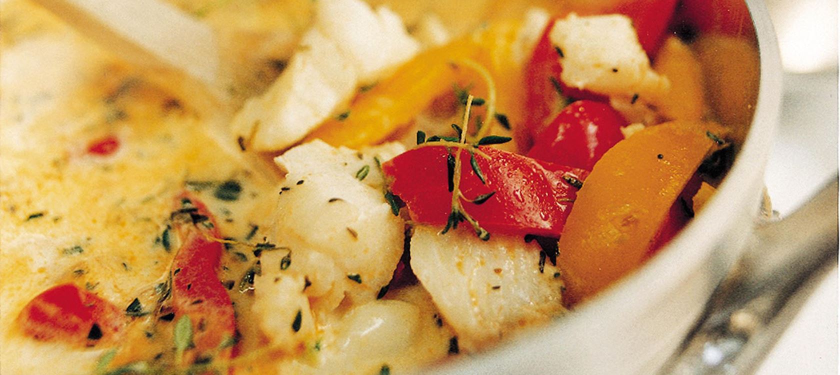 Fisksoppa med paprika