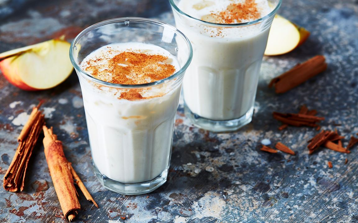 Smoothie med banan och äpple