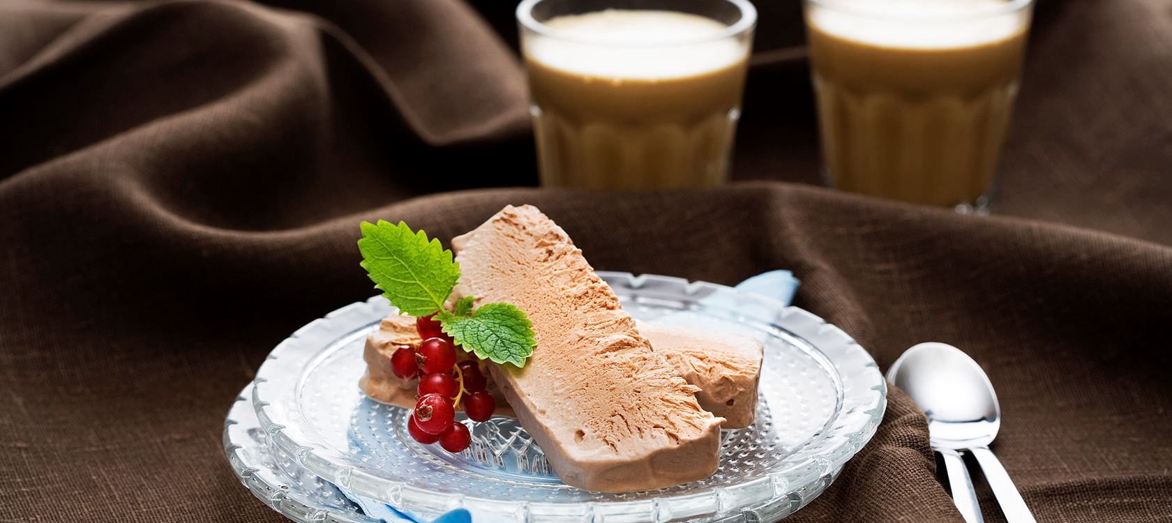 Enkel chokladparfait