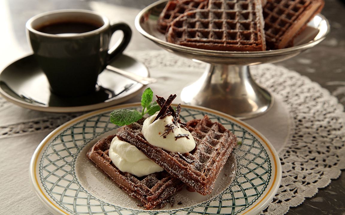Chokladvåfflor