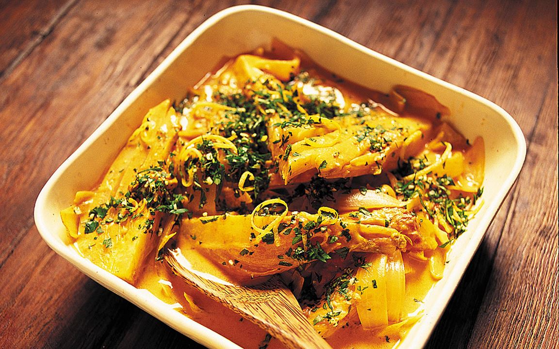 Vegetarisk osso buco med gremolata