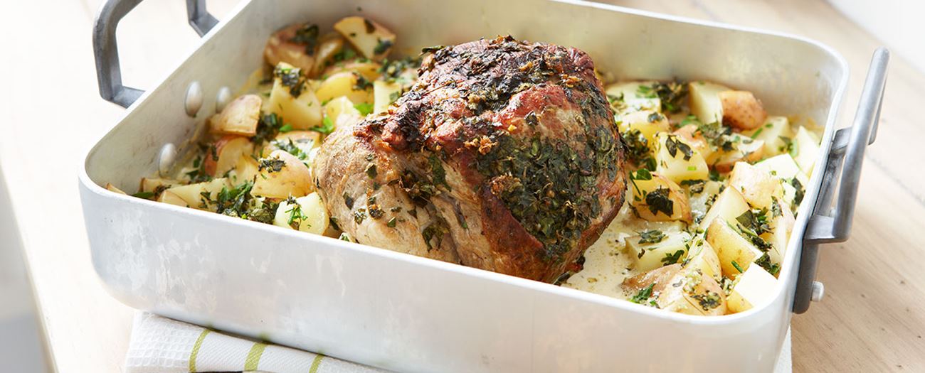 Örtstekt fläskkarré-image