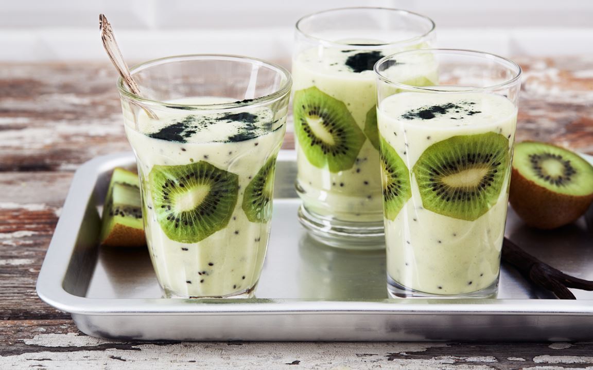 Smoothie med kiwi
