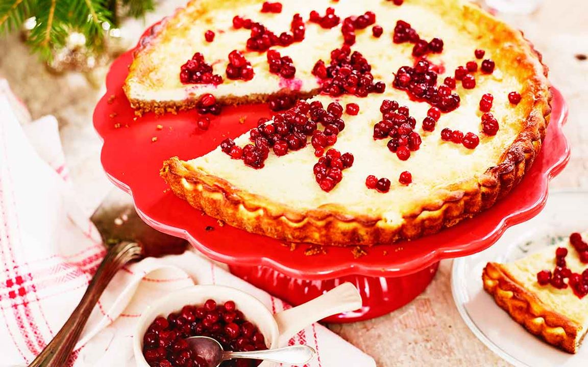 Pepparkakscheesecake