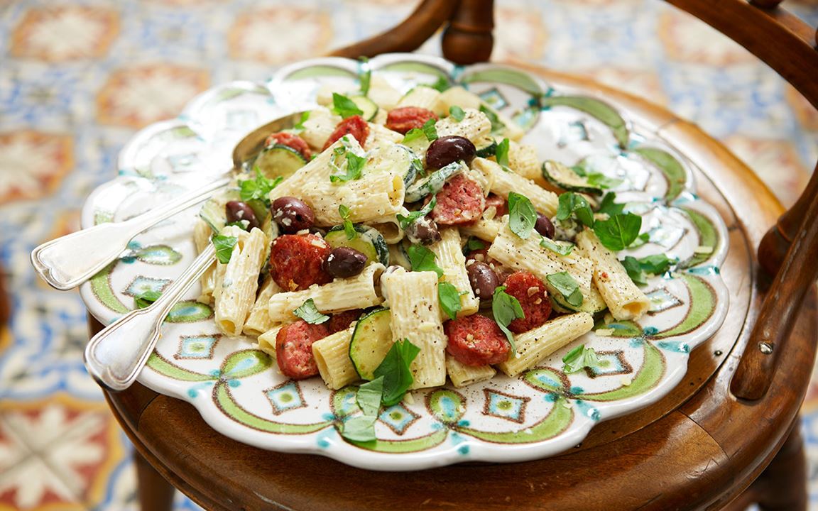 Rigatoni med salsiccia
