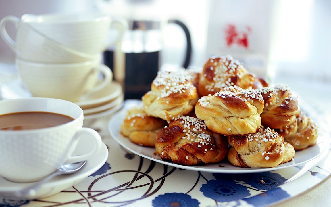 Kanel Och Kardemummabullar Recept Arla 